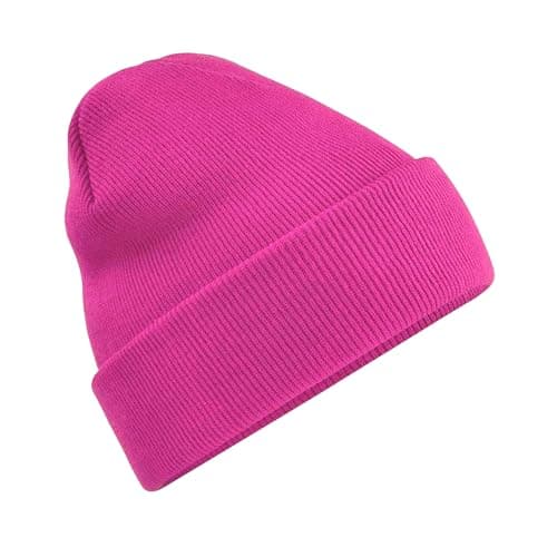 Image of Beechfield B45 Original Cuffed Beanie - Fuchsia