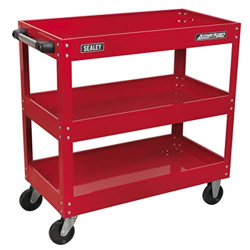Image of Sealey Cx108 Workshop Trolley 3-Level Heavy-Duty