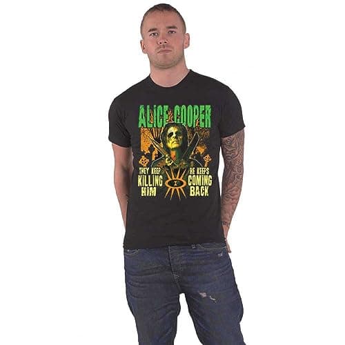 Image of Alice Cooper - Graveyard T-Shirt Small, Black, S
