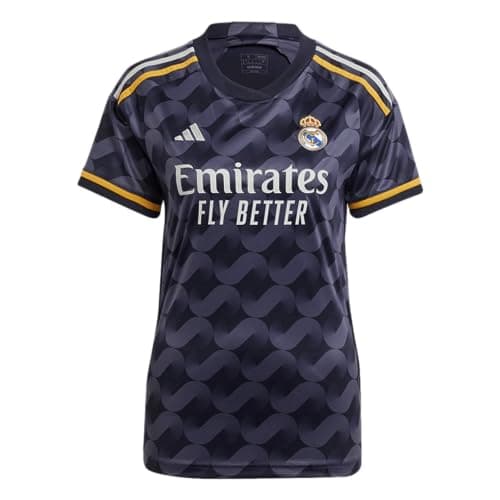 Image of adidas womens Adidas Women's Soccer Real Madrid 23/24 Away Jersey, Legend Ink, XL