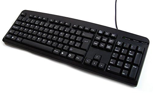 Image of Accuratus 201 - PS2 Full Size Keyboard with Durable Design