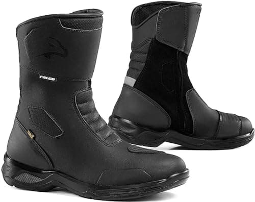 Image of Falco Liberty 3 Waterproof Motorcycle Boots, Black, 41