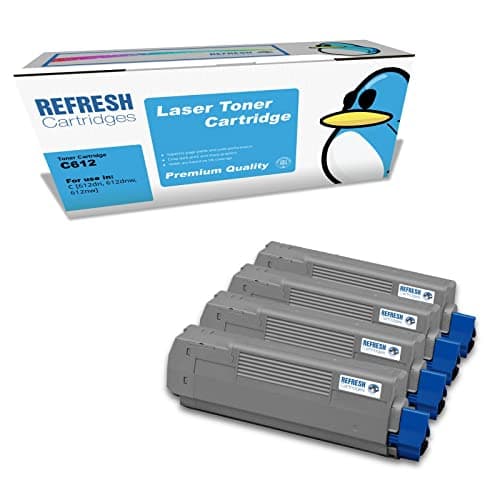 Image of Refresh Cartridges Remanufactured Toner Cartridge Replacement for OKI C612 (Multi-Colour)