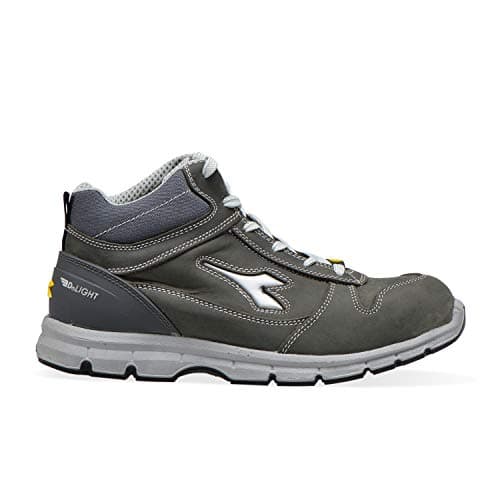 Image of Utility Diadora Utility High Run II Hi S3 SRC ESD Work Shoe for Men and Women IT, Castle Grey, 44