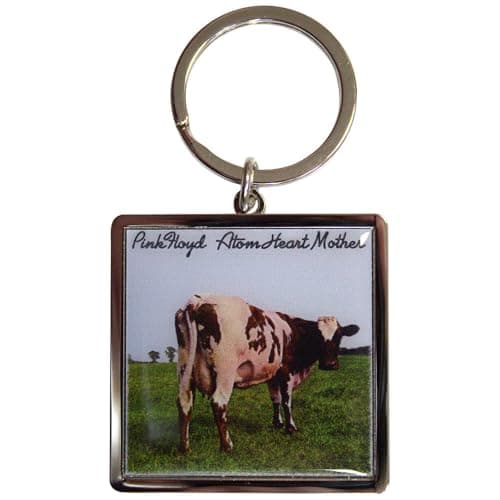 Image of Rock Off officially licensed products Pink Floyd Atom Heart Mother Keychain Keychain One Size