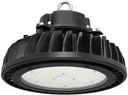 Image of Long Life Lamp Company 150W LED High Bay Low Bay Light Commercial Ceiling Industrial Light UFO IP65 Cool White for Warehouse Workshops Canopy High Brightness Low Power Consumption UF0-4