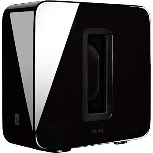 Image of Sonos SUB Wireless Subwoofer and Active Subwoofer for Home Cinema - Works with Sonos Multiroom Audio System - Black