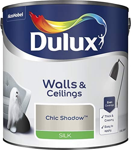 Image of Dulux Paints 2.5 Litre Ready Mixed Silk Chic Shadow