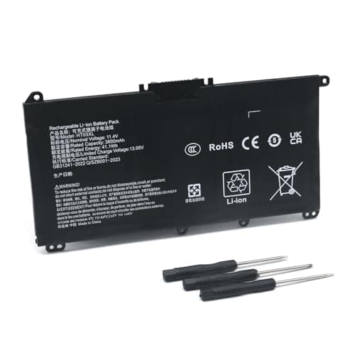 Image of HT03XL L11119-855 Laptop Battery for HP Pavilion 14-CE 14-CF 14-DF 15-CS 15-DA 15-DB 15-DW 15-DY 17-BY 17-CA Series 15-CS0053CL 15-DW0033NR 15-DA0014DX L11421-542 L11421-2C2 HSTNN-UB7J HSTNN-DB8R