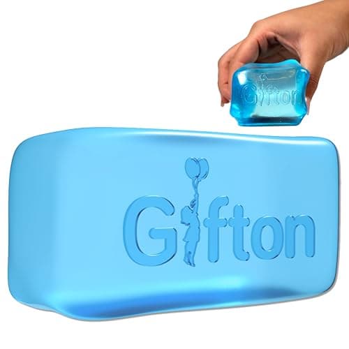 Image of Gifton - Cuboid DNA Stress Relief Ball - Novelty Squeeze Sensory Fidget Toy for Anxiety Physio Therapy - Gift for Kids Boy Girl Birthday Present for Adults Men Women - Christmas Stocking Filler