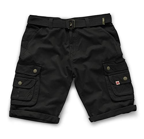 Image of Scruffs Vintage Cargo Shorts (30W) Black