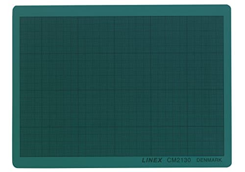 Image of Linex Cutting Mat A4 210 x 300 x 3 mm mm Grid Self-Healing Green
