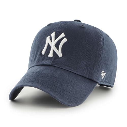 Image of 47 Brand Adjustable Cap - Clean UP New York Yankees Navy