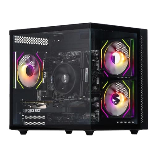 Image of Veno Scorp Gaming PC - Intel Core i5 2nd Gen Nvidia Geforce GTX 750 4GB Graphics Card - 16GB DDR3 Ram - 120GB SSD - 500GB HDD - Wi - Fi - Mini Nemesis ARGB Black