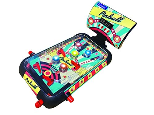 Image of LEXIBOOK, Electronic table pinball, Action and reflex game for children and family, LCD screen, light and sound effects, JG610
