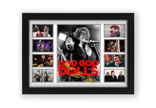Image of Goo Goo Dolls Signed Poster Print - Limited Edition Autograph Fan Gift – Collectible Memorabilia Merchandise (Unframed A4 (30x21cm))