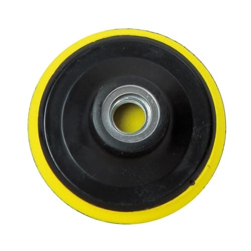 Image of Dino KRAFTPAKET 640307 75 mm Support Plate M14 with Velcro Polishing Pad for Rotary Polishing Machine Car