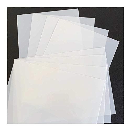 Image of Pack of 5 Genuine Blank A4 Mylar Stencil Sheets (190 Micron)