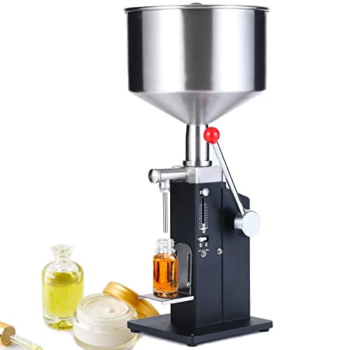 Image of Laurentandy Manual Paste Liquid Filling Machine 5-50ml Bottle Filler Adjustable Bottle Filling Machine Filler A03