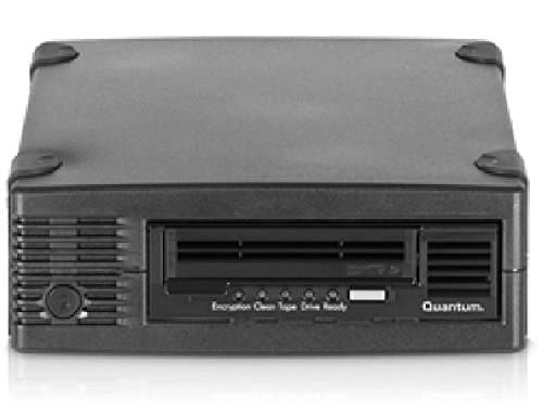 Image of LTO-5 HH Tabletop Drive Black Quantum LTO-5 Tape Drive, Half Height, Tabletop, Model C, SAS HBA Bundle, 6Gb/s SAS, Black