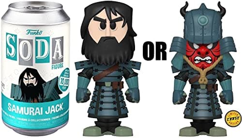 Image of FUNKO VINYL SODA: Samurai Jack- Armored Jack (Styles May Vary)