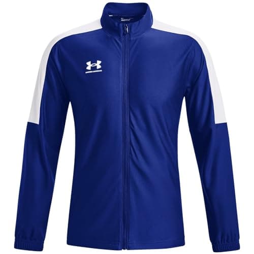 Image of Under Armour Mens Track Jacket Royal blue/White L