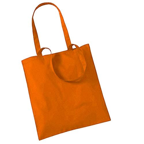 Image of Westford Mill W101 Bag for Life - Long Handles - Orange