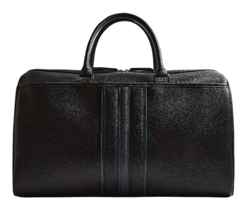 Image of Ted Baker Kelvin Stripe Holdall Black, black, OneSize