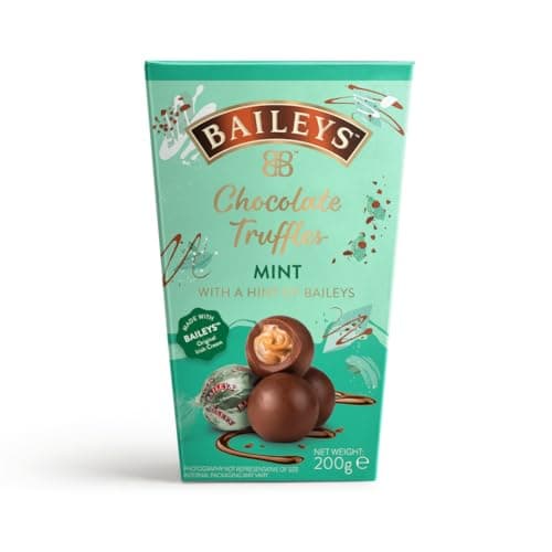 Image of Baileys Mint Chocolate Truffles 200G, 2024 New, Individually Wrapped Perfect for Gifting, Birthday, Celebration