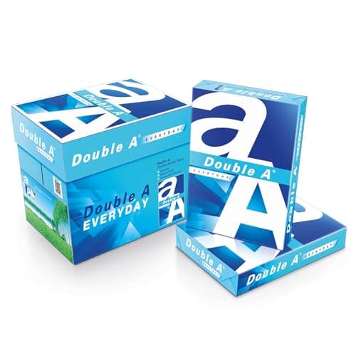 Image of Double A Everyday A4 Printer Paper, 70gsm, 2500 Sheets (5 Reams Box) - Premium White Copy Paper for Double-Sided Printing - Inkjet & Laser Compatible