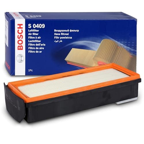 Image of Bosch 0 Car Air Filter - Separates Particles from the Air Intake - Moisture-resistant plus High Tensile Strength