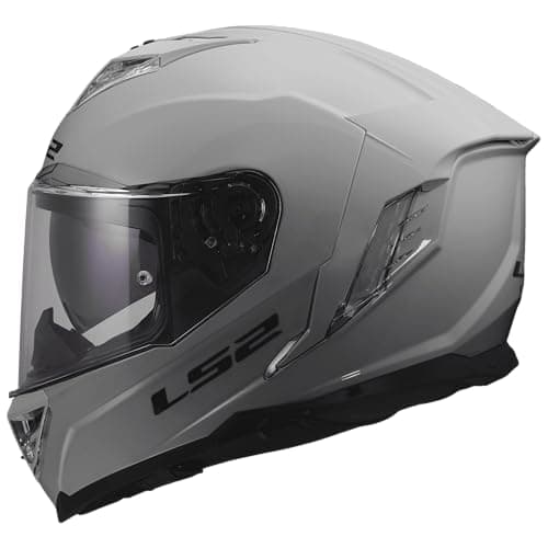 Image of LS2 FF818 Storm III helmet solid gloss nardo grey