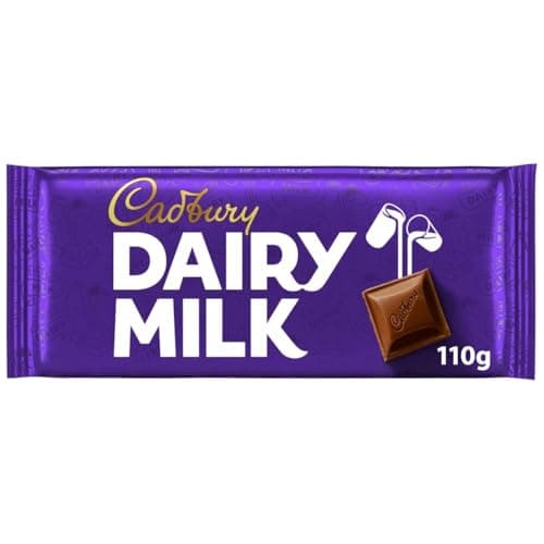 Image of Cadbury Dairy Milk Chocolate Bar 110g