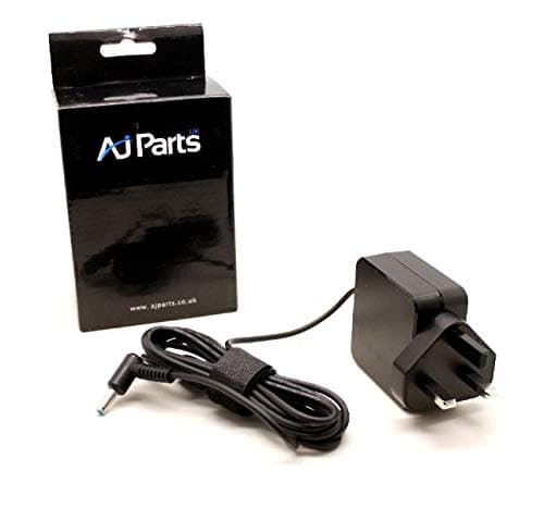 Image of AJPARTS UK New Compatible with HP 14S-FQ1000NA, HP 14S-DQ2007NA 45W 19.5V 2.31A Smart AC Adapter 45W Laptop UK Wall Plug 45W Blue Tip Charger Notebook Power Supply Adaptor PSU UK Shipping