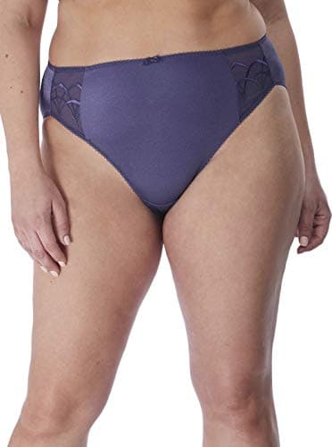 Image of Elomi Women's Cate Embroidered Briefs, Denim, Medium