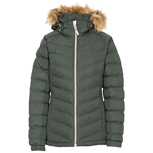 Image of Trespass Womens/Ladies Nadina Waterproof Padded Jacket (XXS) (Olive)