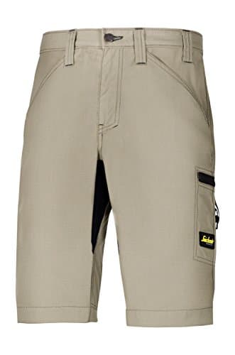 Image of Snickers 61022004050 Size 50 "LiteWork 37.5" Work Shorts - Khaki/Black