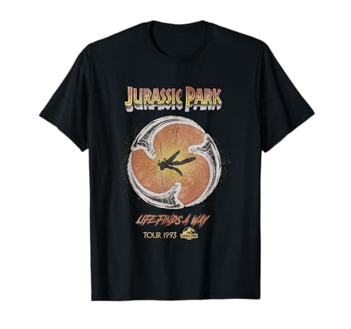 Image of Jurassic Park Life Finds A Way 1993 T-Shirt