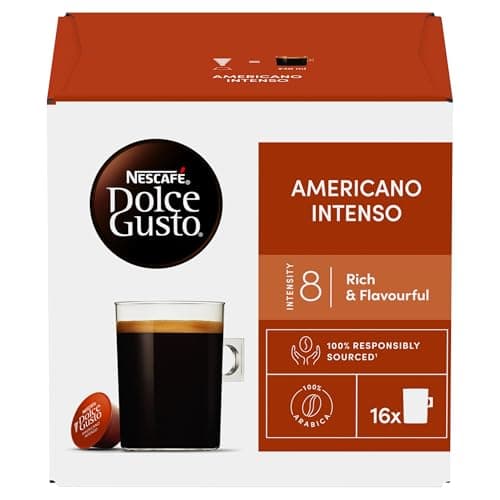 Image of NESCAFÉ DOLCE GUSTO Americano Intenso Coffee Pods (Total 48 Servings)