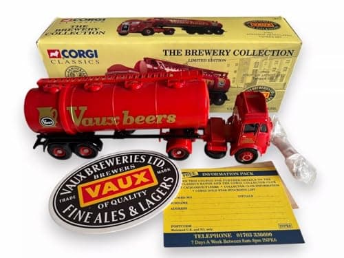 Image of corgi classic Classics Brewery Collection Atkinson Tanker Vauxvintage vehicle diecast model