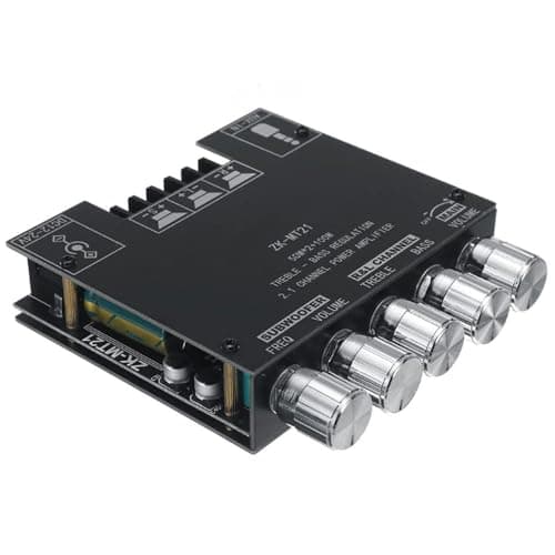 Image of WANGCL Audio Amplifier Module ZK-MT21 2.1 Channel Bluetooth Digital Power Amplifier Board