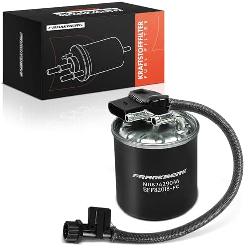 Image of Frankberg Engine Fuel Filters Housing DieselFilters Compatible with C-Class W204 C204 S204 E-Class W212 A207 C207 S212 GLK-Class X204 Sprinter Viano Vito Replace# 6510901552