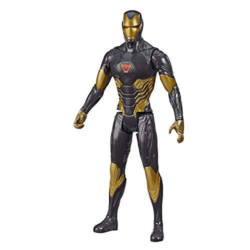 Image of MARVEL Avengers Titan Hero Series Blast Gear Iron Man Action Figure, 12-Inch Toy, Inspired by The Universe, for Kids Ages 4 and Up