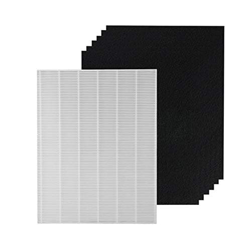 Image of PUREBURG 115115 Replacement True HEPA Filter Compatible with Winix ZERO (AZBU330-HWB), P300 Air Purifiers Filter A,H13 Activated Carbon Pre-filters