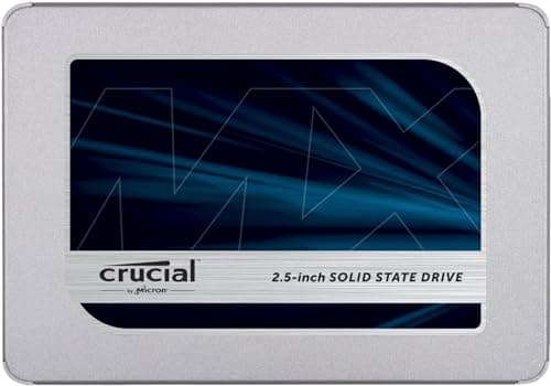 Image of Crucial MX500 500GB 3D NAND SATA 2.5 Inch Internal SSD - Up to 560MB/s - CT500MX500SSD1