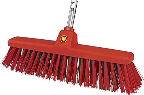 Image of Wolf-Garten B 400 M STRASSENBESEN Street Broom, red, 37cm