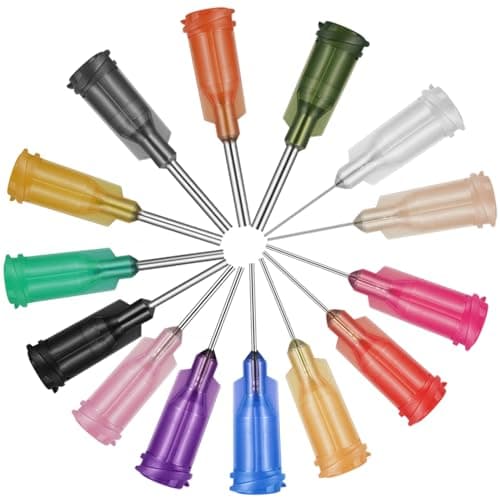 Image of GOTRUST 84pcs Syringe Needles Blunt Tip, 1/2 Inch Industrial Dispensing Needles, Liquid Dispenser Needle, Straight Blunt Needle for Refilling, Inks and Syringes