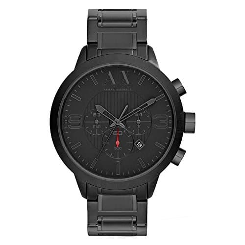 Image of Armani Exchange Watch For Men, Chronograph Movement and 49mm Case Size with Stainless steel, Leather or Silicone strap
