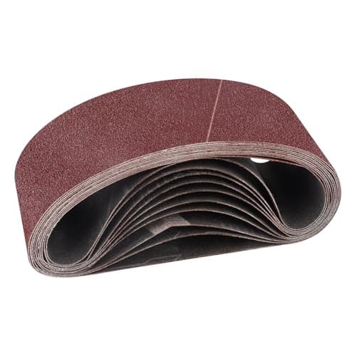 Image of STEBRUAM 8PCS Sanding Belt 65 x 410 mm 60 Grit