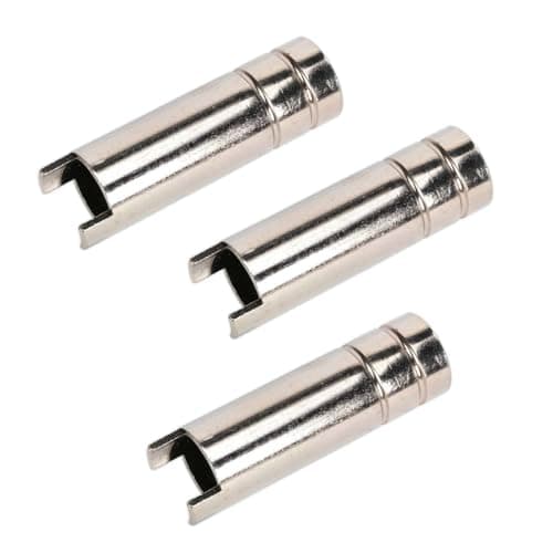 Image of 3X MB15 MIG SPOT Weld Nozzle Shroud Torch TIP Clear View TACK Welding